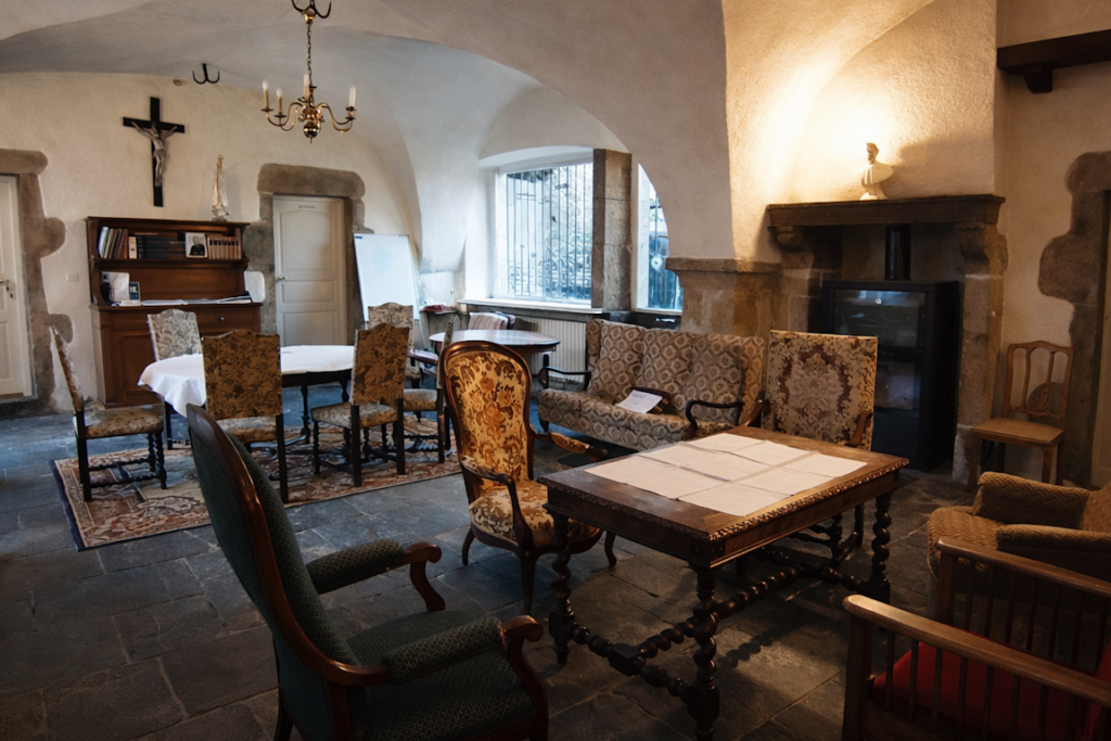 Le cercle Spiritualité-Dégustation au Prieuré de l'Enfant-Jésus