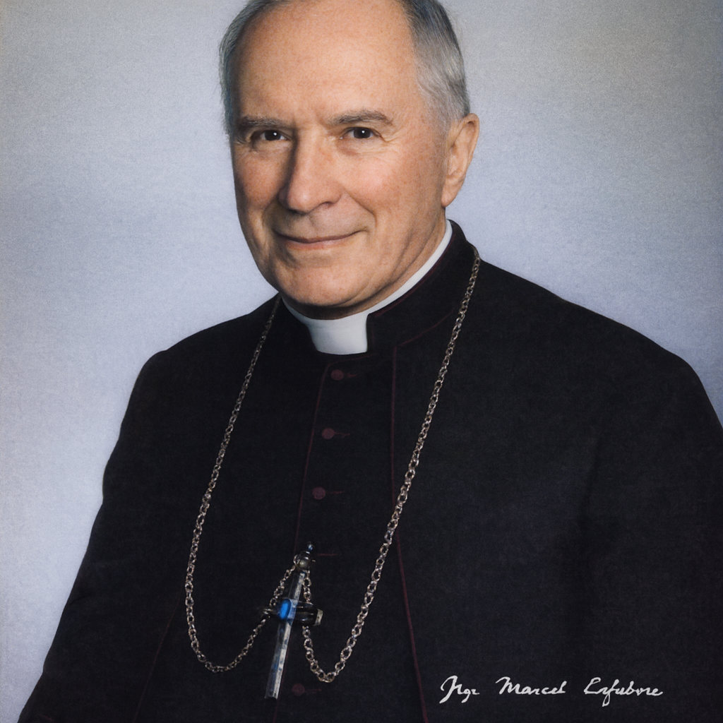 Mgr Marcel Lefebvre, fondateur de la FSSPX