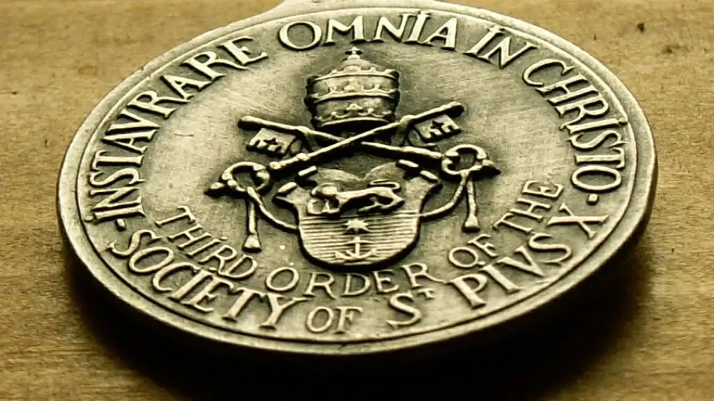 Médaille du Tiers-Ordre de la FSSPX